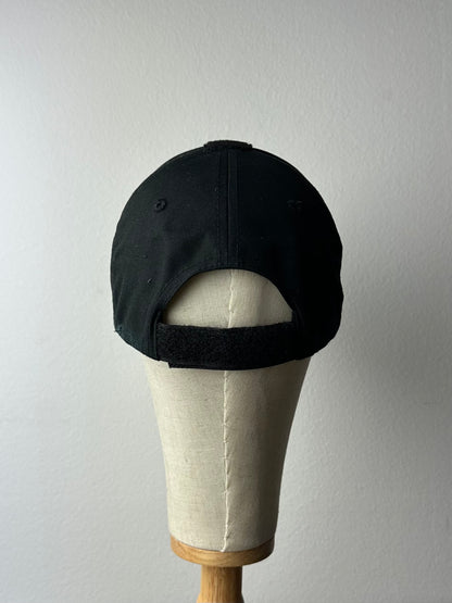 Distressed ‚Officer’ Cap in Black