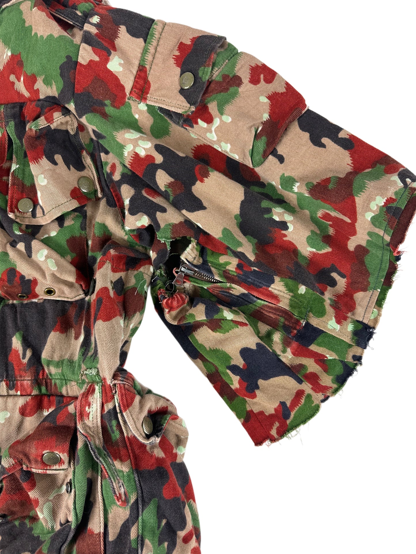 Reshaped Alpentarn Sleeve Vest - Swiss Army 🇨🇭