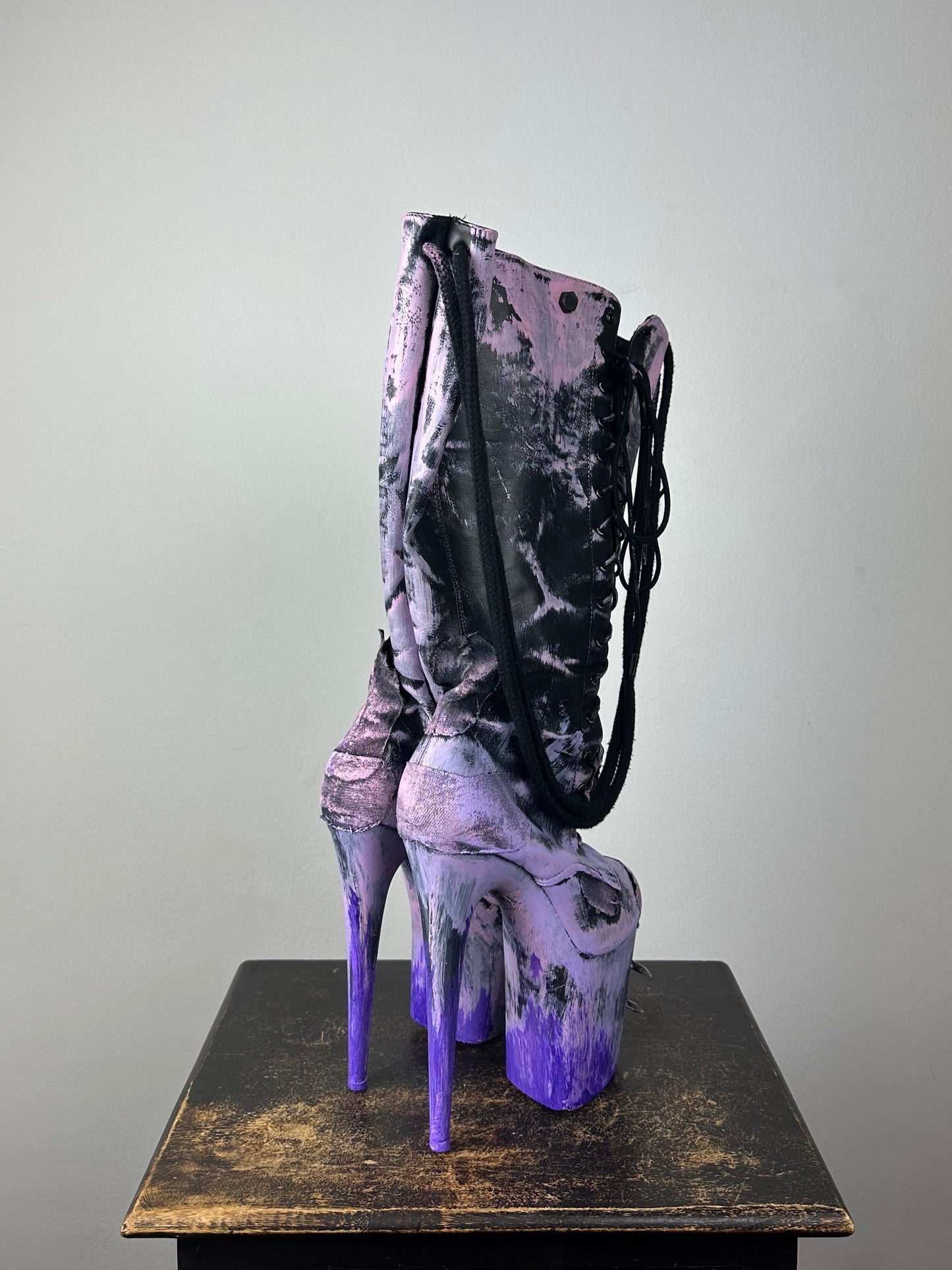 PAINTED HEEL BAG