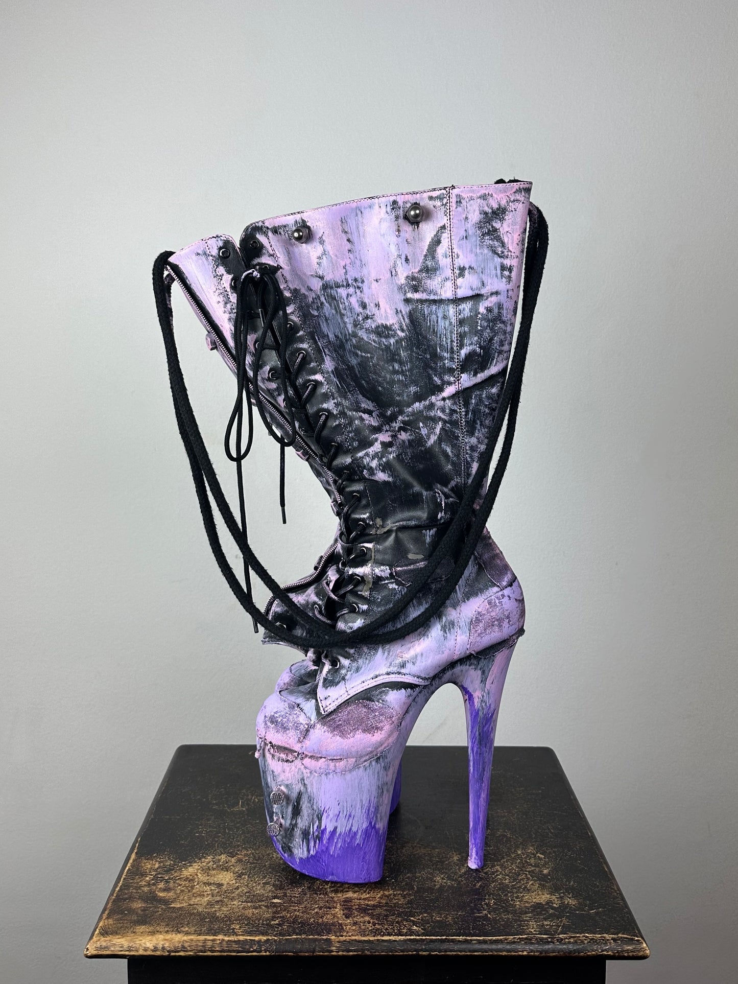 PAINTED HEEL BAG