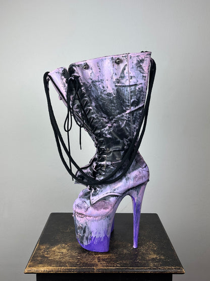 PAINTED HEEL BAG