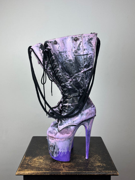PAINTED HEEL BAG