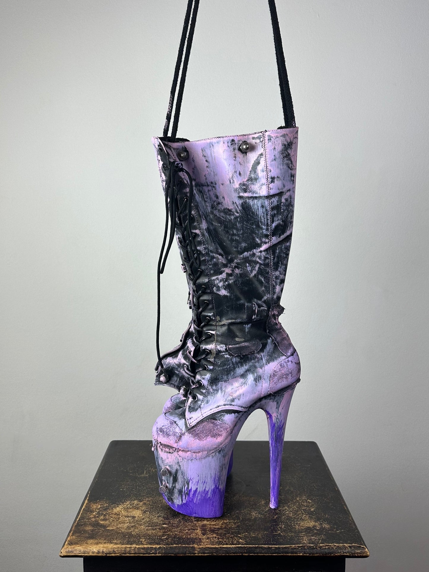 PAINTED HEEL BAG