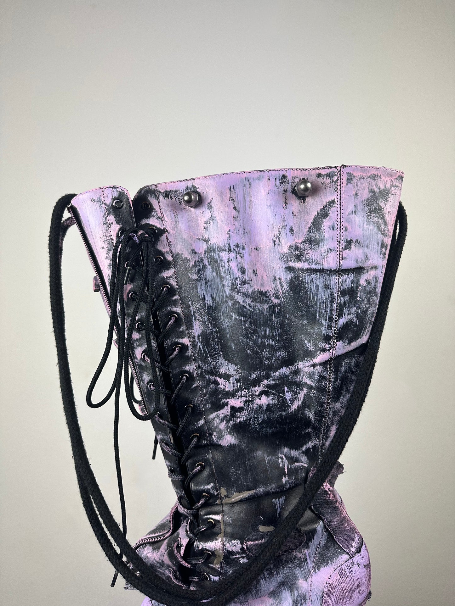 PAINTED HEEL BAG