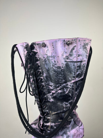 PAINTED HEEL BAG